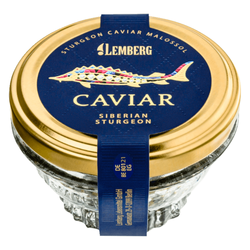 Lemberg Caviar Siberian Sturgeon 25g